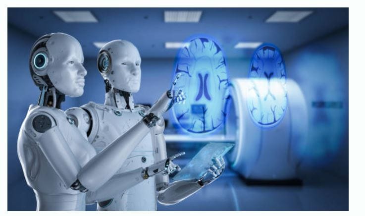 Who is responsible for AI-powered the diagnosis ?