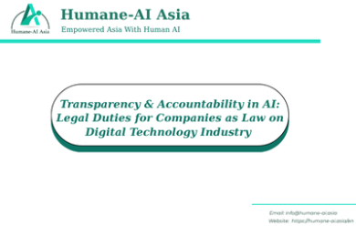 Transparency & Accountability in AI: Legal Duties for Companies as Law on Digital Technology Industry