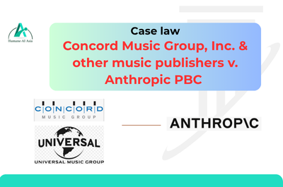Concord Music Group, Inc. & other music publishers v. Anthropic PBC 
