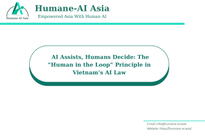 AI Assists, Humans Decide: The “Human in the Loop” Principle in Vietnam’s AI Law