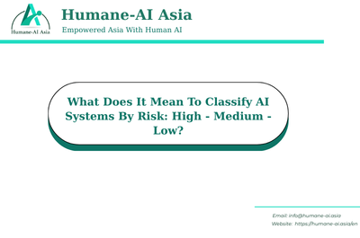 What Does It Mean To Classify AI Systems By Risk: High - Medium - Low?
