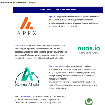 Humane-AI Asia Officially Becomes a Member of Tech Working Group 